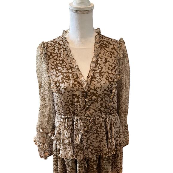 Floral Ruffle Mini Dress - Picture 5 of 10